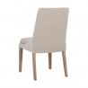 Sunpan Rosine Dining Chair - Effie Flax - Set of Two - Back Side Angle