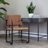 Sunpan Garrett Office Chair - Cognac Leather - Lifestyle