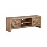 Alpine Furniture Hayes TV Console - Front Side Angle
