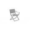 Bellini Fellini Armchair Rope Mud Grey - Front Side Angle 2