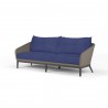 Marbella Sofa in Echo Midnight, No Welt - Front Side Angle