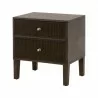 Essentials For Living Highland 2-Drawer Nightstand - Front Side Angle - Essentials For Living Highland 2-Drawer Nightstand - Front Side Angle