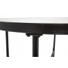 Sunset West Provence Bistro Table - Side Closeup Angle