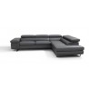 J&M Furniture I867 Rimini Right Hand Facing Chaise Headrest Down View