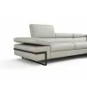 J&M Furniture I867 Rimini In Right Hand Facing Chaise Light Grey Half View - J&M Furniture I867 Rimini In Right Hand Facing Chaise Light Grey Half View