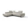 J&M Furniture I867 Rimini In Left Hand Facing Chaise Light Grey