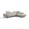 J&M Furniture I867 Rimini In Right Hand Facing Chaise Light Grey