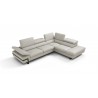 J&M Furniture I867 Rimini In Right Hand Facing Chaise Light Grey - Top View