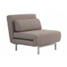 J&M Furniture Premium Chair Bed LK06-1 in Beige Fabric 004