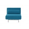 J&M Furniture Premium Chair Bed LK06-1 in Teal Fabric 004
