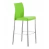 Polypropylene Shell And Aluminum Legs Barstool - ICE-B - Leaf - Polypropylene Shell And Aluminum Legs Barstool - ICE-B - Leaf