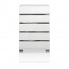 Essentials For Living Icon 5-Drawer High Chest - Front