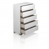 Essentials For Living Icon 5-Drawer High Chest - Angled