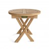 Bahama 20" Side Round Folding Table 2