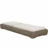 Sunpan Potenza Lounger - Palazzo Cream - Front Side Angle - Sunpan Potenza Lounger - Palazzo Cream - Front Side Angle