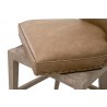 Essentials For Living Milton Swivel Counter Stool - Seat Swiveled Closeup Angle