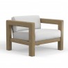 Sunset West Sedona Club Chair in Canvas Canvas, No Welt - Front Side Angle