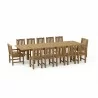 Anderson Teak 13-pc Chelsea Rectangular Double Extension Dining Table Set - Anderson Teak 13-pc Chelsea Rectangular Double Extension Dining Table Set
