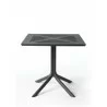 Nardi Clip X Table- Antracite - Nardi Clip X Table- Antracite