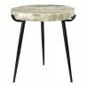 Moe's Home Collection Brinley Marble Accent Table  - Front - Moe's Home Collection Brinley Marble Accent Table  - Front