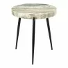 Moe's Home Collection Brinley Marble Accent Table  - Front - Moe's Home Collection Brinley Marble Accent Table  - Front