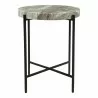 Moe's Home Collection Cirque Accent Table - Sand - Front Angle - Moe's Home Collection Cirque Accent Table - Sand - Front Angle