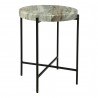 Moe's Home Collection Cirque Accent Table - Sand - Front Side Angle