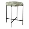 Moe's Home Collection Cirque Accent Table - Sand - Front Side Angle - Moe's Home Collection Cirque Accent Table - Sand - Front Side Angle