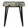 Moe's Home Collection Alpert Accent Table Grey - Front Angle