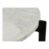 Moe's Home Collection Melanie Accent Table - Edge Top Side Angle