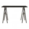 Moe's Home Collection Esme Desk - Black - Front Angle