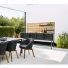 Cane-Line Kitchen Table Top Incl. Sink And Fixtures Outdoor VIew - Cane-Line Kitchen Table Top Incl. Sink And Fixtures Outdoor VIew