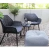 Cane-Line Divine Footstool With Chair - Cane-Line Divine Footstool With Chair