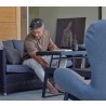 Cane-Line Chill-Out Coffee Table, Dual Heights