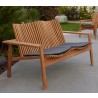 Cane-Line Amaze 2-Seater Sofa, Stackable Outdoor 1