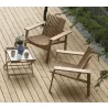 Cane-Line Amaze Lounge Chair, Stackable Top Set View - Cane-Line Amaze Lounge Chair, Stackable Top Set View
