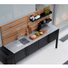 Cane-Line Kitchen Sink Incl. Mixer Tap & Drain Top