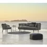 Cane-Line Moments 3-Seater Sofa evening view - Cane-Line Moments 3-Seater Sofa evening view