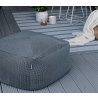 Cane-Line Divine Footstool Top Angle