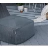 Cane-Line Divine Footstool Top Angle - Cane-Line Divine Footstool Top Angle