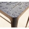 Cane-Line Cut Bar Table corner view