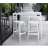 Cane-Line Cut Bar Table full set