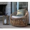 Cane-Line Nest Round Chair  Weave, Natural - Cane-Line Nest Round Chair  Weave, Natural