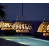 Cane-Line Illusion Lamp Hanging Taupe Night Multi Lamp View
