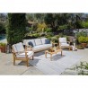 Tortuga Outdoor 5Pc Teak Sofa And Coffee Table Set