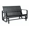 Woodard Colfax Love Seat Glider - Woodard Colfax Love Seat Glider