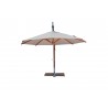 Levante 3.5m (11.5) Round Side Wind Bamboo Umbrella-2