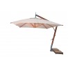 Levante 3.0m (10) Square Side Wind Bamboo Cantilever Umbrella-3