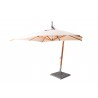 Bambrella Sirocco Side Wind 8.5' Square - Front Angled - Bambrella Sirocco Side Wind 8.5' Square - Front Angled