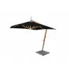 Bambrella Sirocco Side Wind 8.5' Square - Black - Bambrella Sirocco Side Wind 8.5' Square - Black